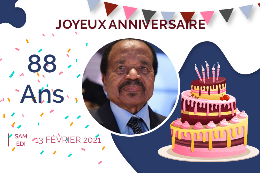 13 Fevrier 1933 13 Fevrier 21 Paul Biya Fete Ses Ans