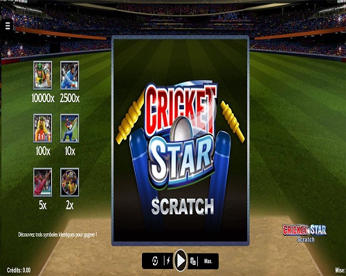 Cricket Star Scratch vf